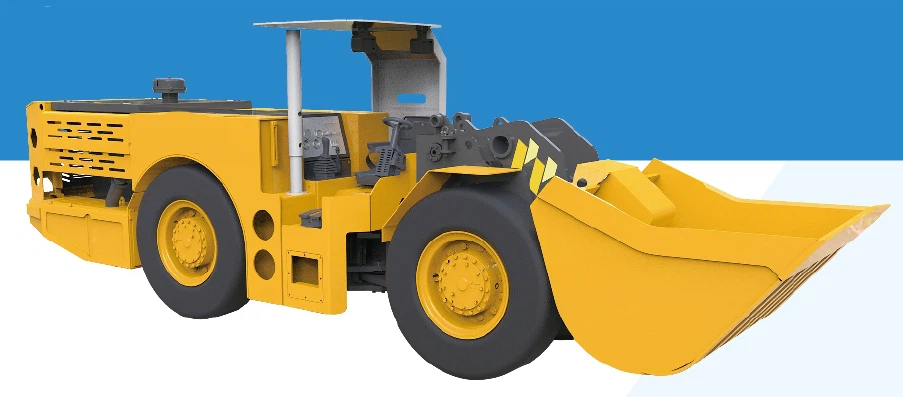 10 톤 디젤 지하 LHD 로더